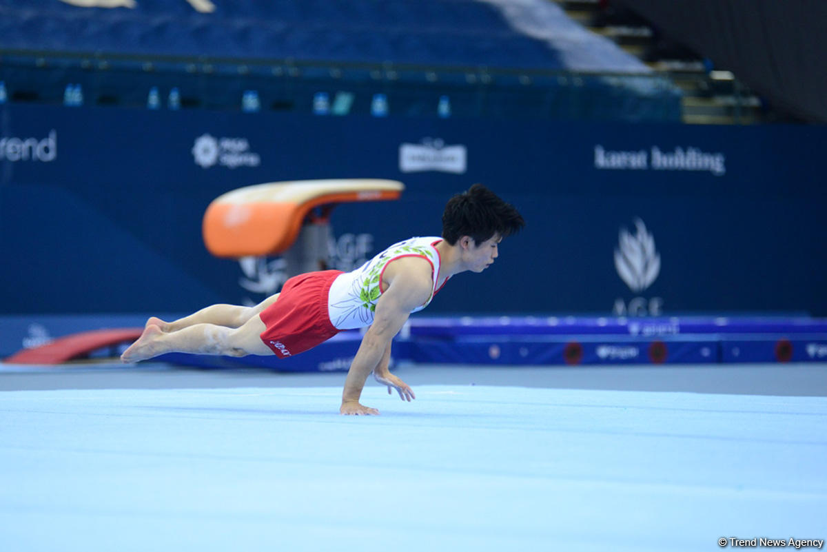 Bakıda İdman Gimnastikası üzrə Dünya Kuboku yarışlarının İLK GÜNÜ başladı (FOTO)