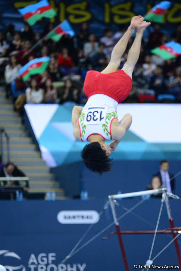 Bakıda İdman Gimnastikası üzrə Dünya Kuboku yarışlarının İLK GÜNÜ başladı (FOTO)