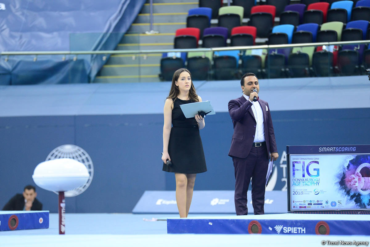 Bakıda İdman Gimnastikası üzrə Dünya Kuboku yarışlarının İLK GÜNÜ başladı (FOTO)