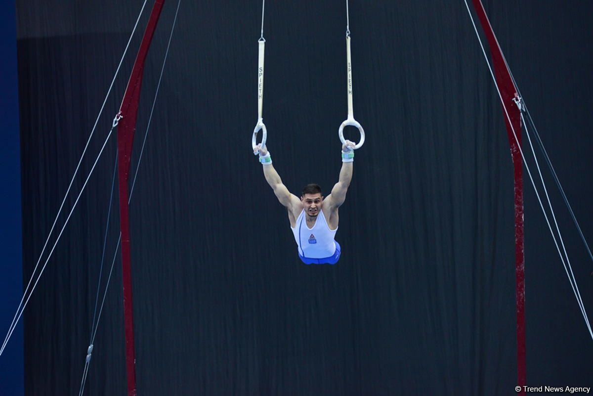 Bakıda İdman Gimnastikası üzrə Dünya Kuboku yarışlarının İLK GÜNÜ başladı (FOTO)