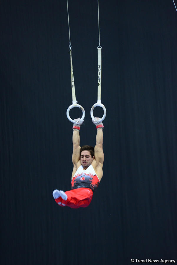 Bakıda İdman Gimnastikası üzrə Dünya Kuboku yarışlarının İLK GÜNÜ başladı (FOTO)