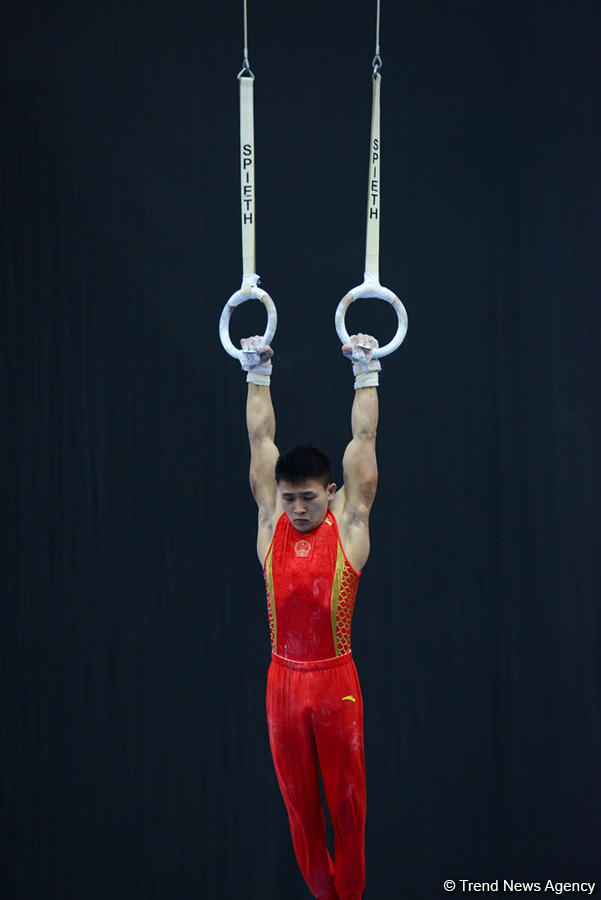 Bakıda İdman Gimnastikası üzrə Dünya Kuboku yarışlarının İLK GÜNÜ başladı (FOTO)