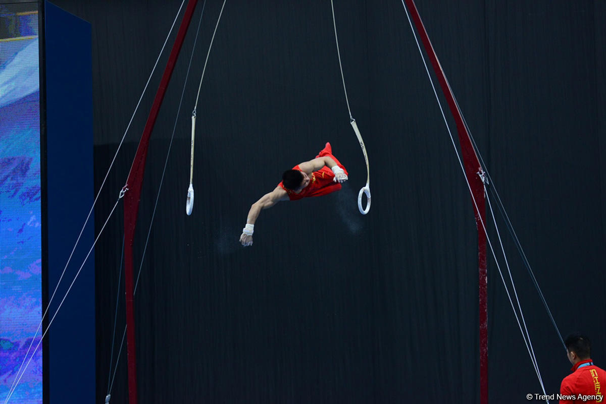 Bakıda İdman Gimnastikası üzrə Dünya Kuboku yarışlarının İLK GÜNÜ başladı (FOTO)