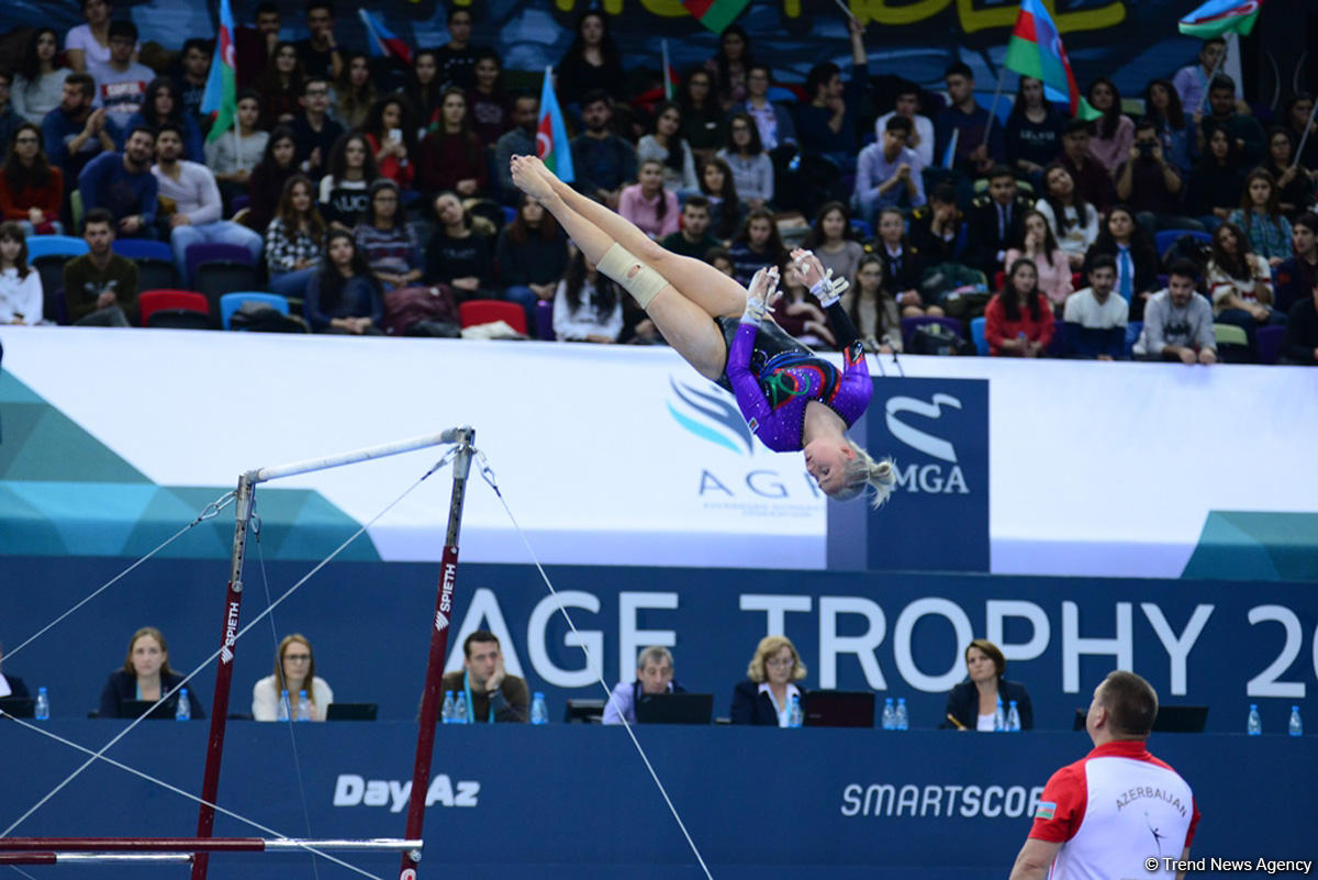 Bakıda İdman Gimnastikası üzrə Dünya Kuboku yarışlarının İLK GÜNÜ başladı (FOTO)