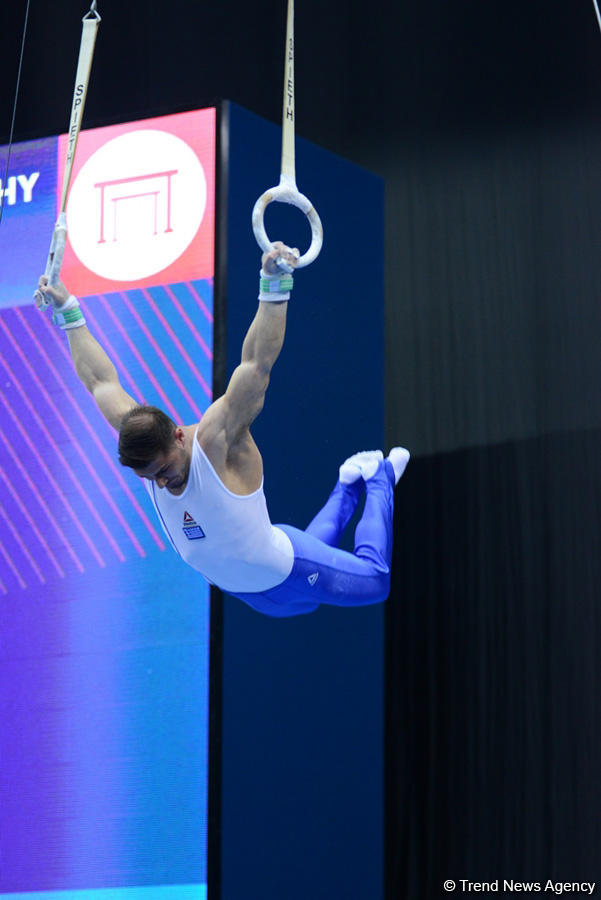 Bakıda İdman Gimnastikası üzrə Dünya Kuboku yarışlarının İLK GÜNÜ başladı (FOTO)