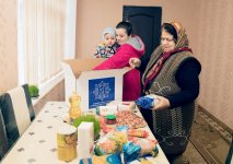 Heydər Əliyev Fondu tərəfindən aztəminatlı ailələrə Novruz sovqatları paylanılır (FOTO)