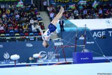 Bakıda idman gimnastikası üzrə Dünya Kubokunun ən gözəl anları FOTOLARDA