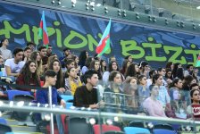 Bakıda idman gimnastikası üzrə Dünya Kubokunun ən gözəl anları FOTOLARDA