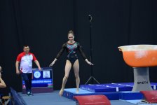 Azərbaycan gimnastı idman gimnastikası üzrə Dünya Kubokunda gümüş medal qazandı (FOTO)