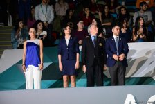 Bakıda idman gimnastikası üzrə Dünya Kubokunun qalibləri mükafatlandırılıb (FOTO)