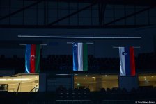 Bakıda idman gimnastikası üzrə Dünya Kubokunun qalibləri mükafatlandırılıb (FOTO)