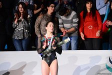 Bakıda idman gimnastikası üzrə Dünya Kubokunun qalibləri mükafatlandırılıb (FOTO)