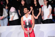 Bakıda idman gimnastikası üzrə Dünya Kubokunun qalibləri mükafatlandırılıb (FOTO)