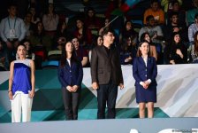 Bakıda idman gimnastikası üzrə Dünya Kubokunun qalibləri mükafatlandırılıb (FOTO)