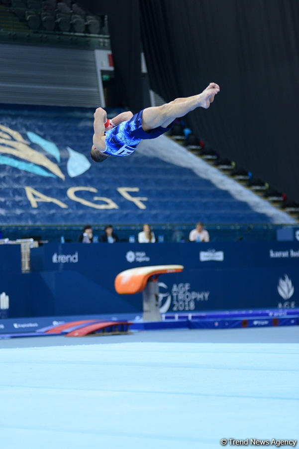 Bakıda idman gimnastikası üzrə Dünya Kubokunun ən gözəl anları FOTOLARDA