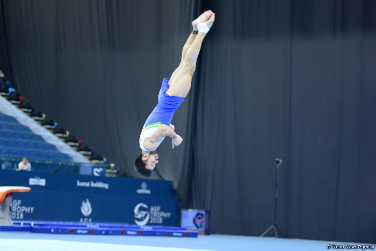 Bakıda idman gimnastikası üzrə Dünya Kubokunun ən gözəl anları FOTOLARDA