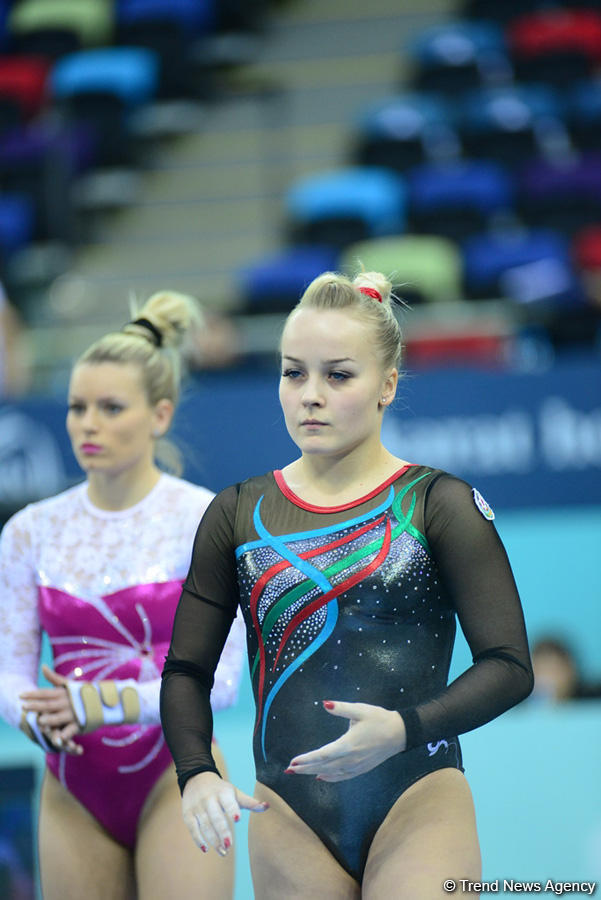 Bakıda idman gimnastikası üzrə Dünya Kubokunun ən gözəl anları FOTOLARDA
