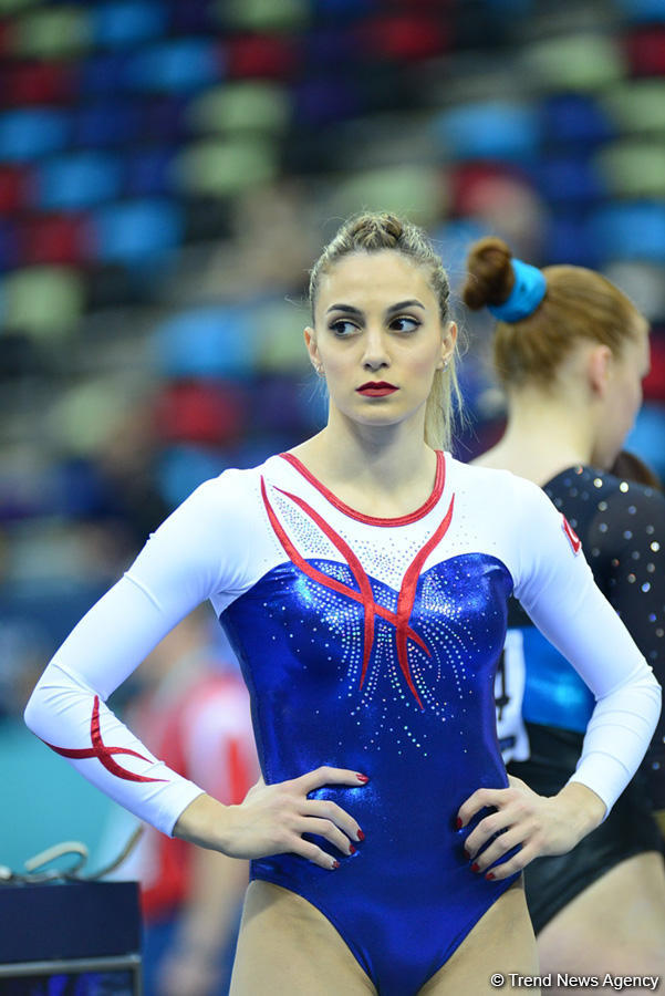 Bakıda idman gimnastikası üzrə Dünya Kubokunun ən gözəl anları FOTOLARDA