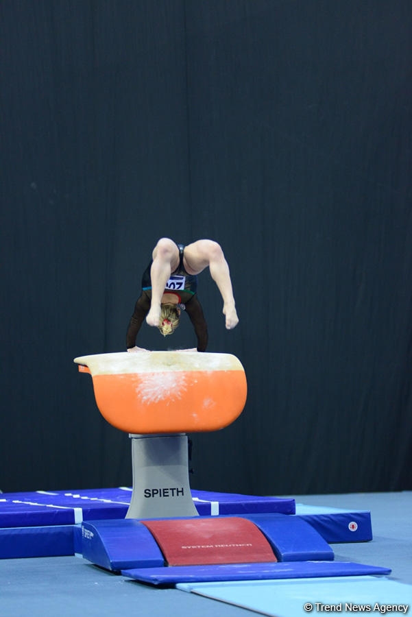 Bakıda idman gimnastikası üzrə Dünya Kubokunun ən gözəl anları FOTOLARDA
