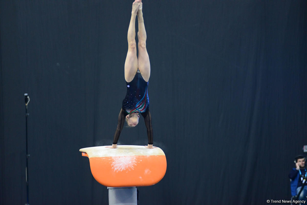 Bakıda idman gimnastikası üzrə Dünya Kubokunun ən gözəl anları FOTOLARDA