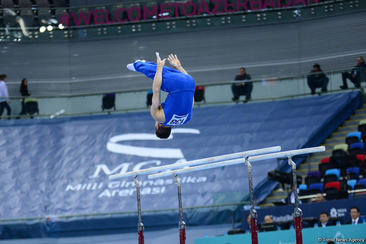 Bakıda idman gimnastikası üzrə Dünya Kubokunun ən gözəl anları FOTOLARDA
