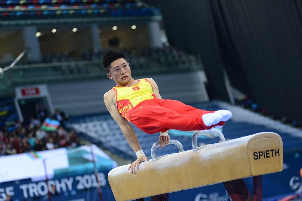 Bakıda idman gimnastikası üzrə Dünya Kubokunun sonuncu yarış günü başladı (FOTO)