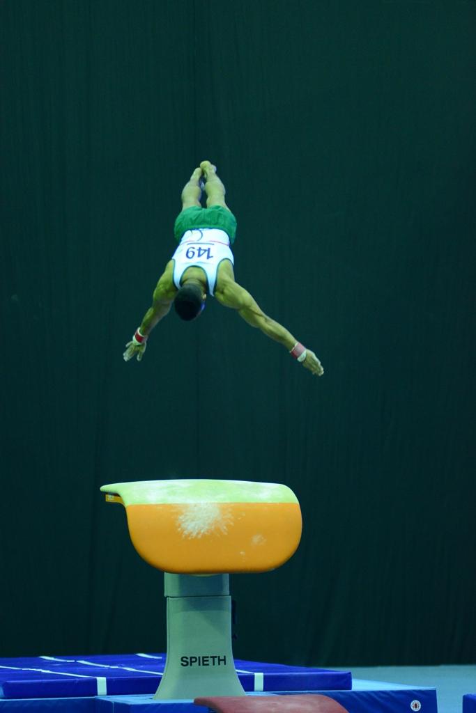 Bakıda idman gimnastikası üzrə Dünya Kubokunun sonuncu yarış günü başladı (FOTO)