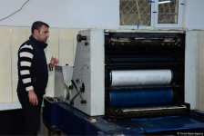 Azərbaycanda prezident seçkiləri ilə əlaqədar seçki bülletenlərinin çapına başlanılıb (FOTO)