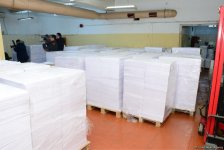 Azərbaycanda prezident seçkiləri ilə əlaqədar seçki bülletenlərinin çapına başlanılıb (FOTO)
