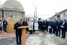 Qubadakı tarixi hamam bərpa edilib (FOTO)