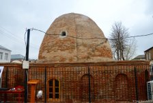 Qubadakı tarixi hamam bərpa edilib (FOTO)