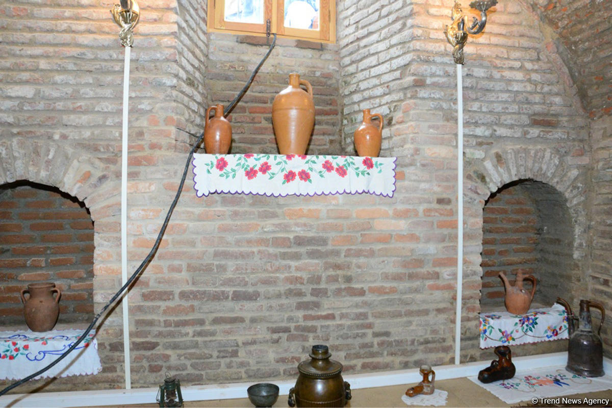 Qubadakı tarixi hamam bərpa edilib (FOTO)