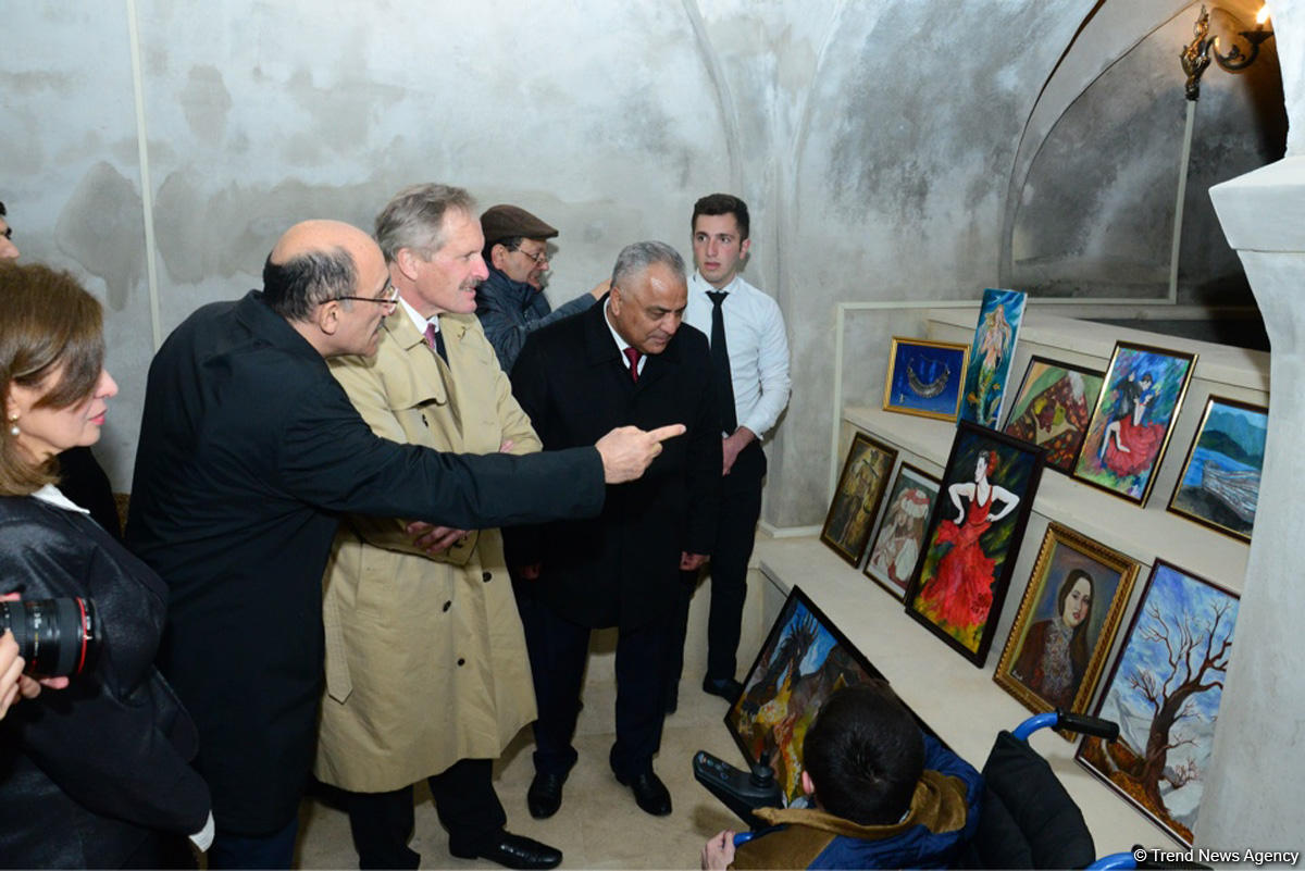 Qubadakı tarixi hamam bərpa edilib (FOTO)