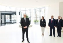 Prezident İlham Əliyev və birinci xanım Mehriban Əliyeva Bona Dea Beynəlxalq Hospitalının açılışında iştirak ediblər (FOTO) (YENİLƏNİB)