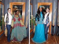 Nigeriyanın televiziya ulduzları Azərbaycanın milli geyimlərində (FOTO)