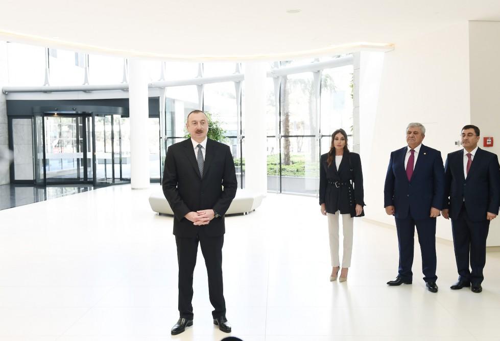 Prezident İlham Əliyev: Azərbaycanda istənilən xəstəlik müalicə oluna və onun diaqnostikası aparıla bilər