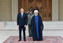 İran Prezidenti Həsən Ruhaninin rəsmi qarşılanma mərasimi olub (FOTO)