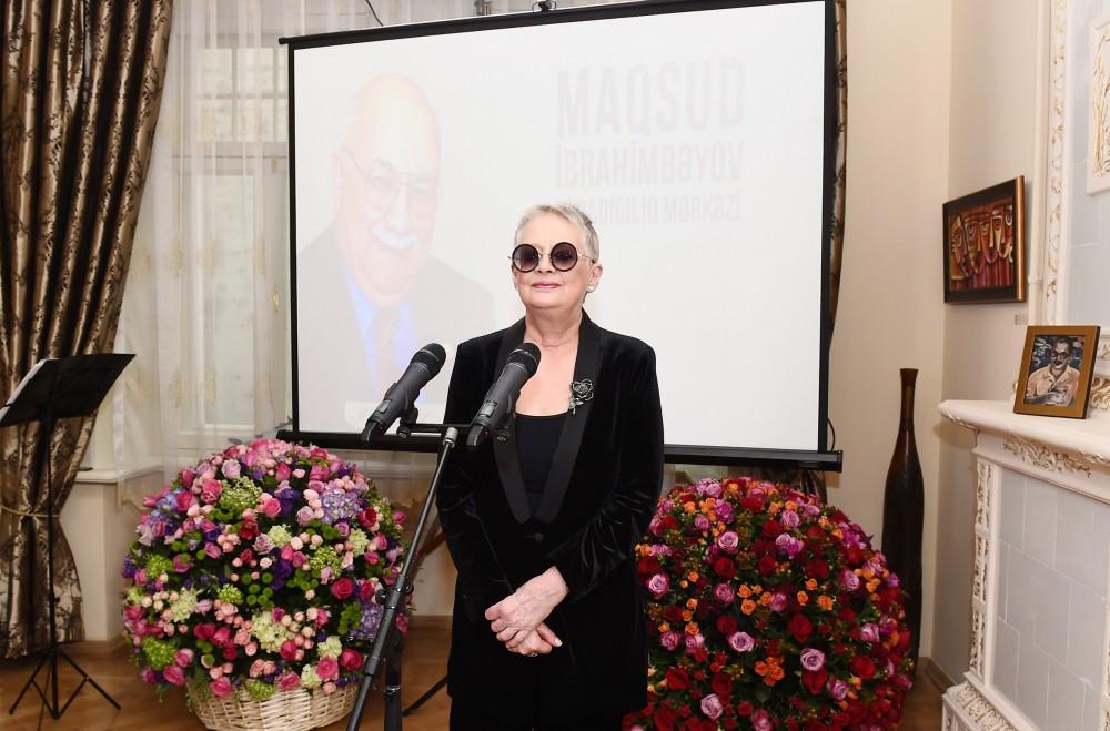 Birinci vitse-prezident Mehriban Əliyeva Bakıda Maqsud İbrahimbəyov Yaradıcılıq Mərkəzinin açılış mərasimində iştirak edib (FOTO) (YENİLƏNİB)