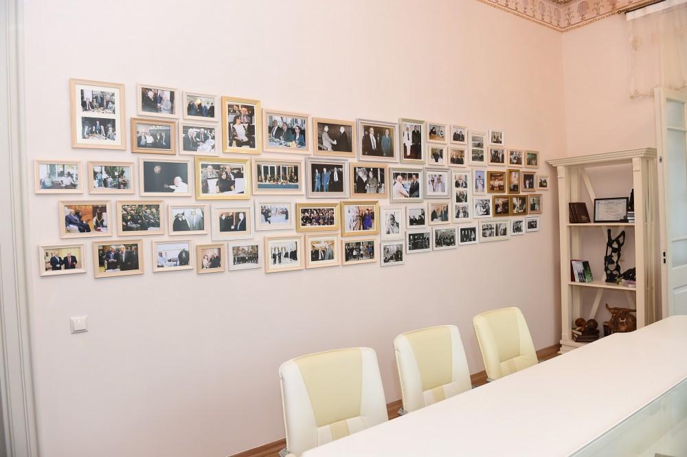 Birinci vitse-prezident Mehriban Əliyeva Bakıda Maqsud İbrahimbəyov Yaradıcılıq Mərkəzinin açılış mərasimində iştirak edib (FOTO) (YENİLƏNİB)