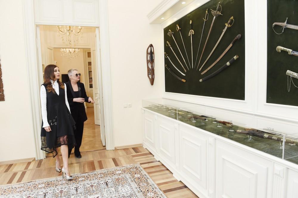 Birinci vitse-prezident Mehriban Əliyeva Bakıda Maqsud İbrahimbəyov Yaradıcılıq Mərkəzinin açılış mərasimində iştirak edib (FOTO) (YENİLƏNİB)