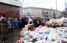 Heydər Əliyev Fondu Rusiyanın Kemerovo şəhərində yanğında  zərərçəkənlərə yardım göndərib (FOTO)
