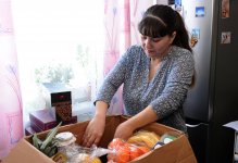 Heydər Əliyev Fondu Rusiyanın Kemerovo şəhərində yanğında  zərərçəkənlərə yardım göndərib (FOTO)