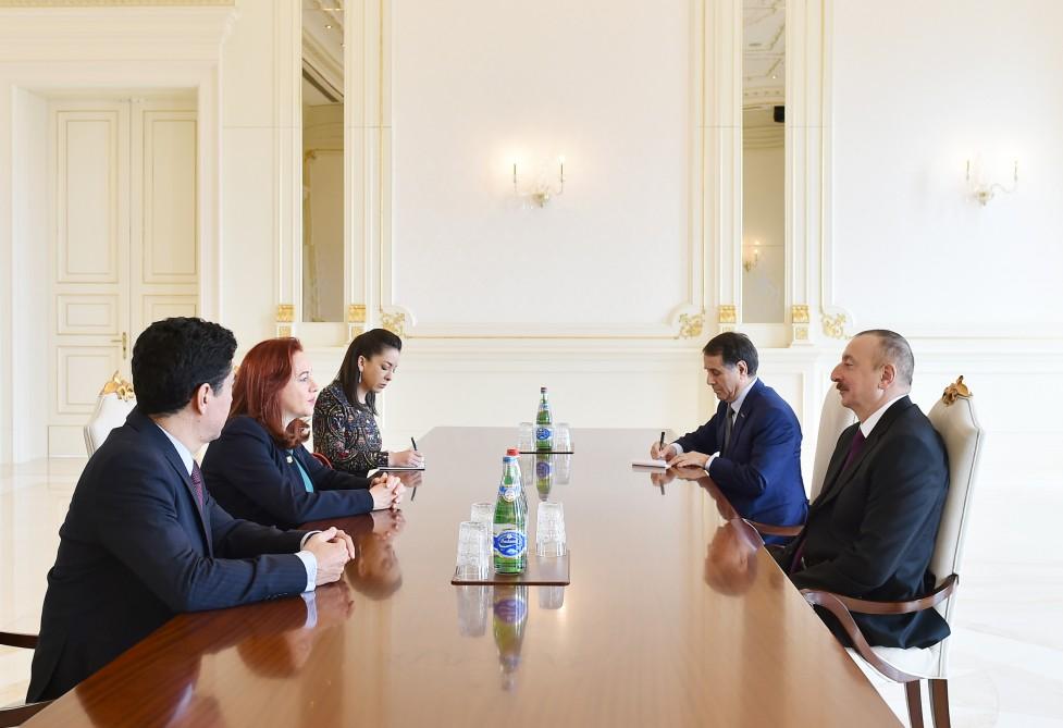 Prezident İlham Əliyev Ekvadorun xarici işlər nazirini qəbul edib (YENİLƏNİB)
