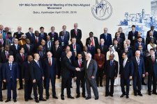 Prezident İlham Əliyev Qoşulmama Hərəkatının nazirlər konfransının açılışında iştirak edib (YENİLƏNİB-3) (FOTO)