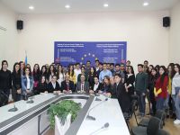 Bilik Fondunun təcrübəçiləri AMEA-nın Hüquq və İnsan Haqları İnstitutunda olublar (FOTO)