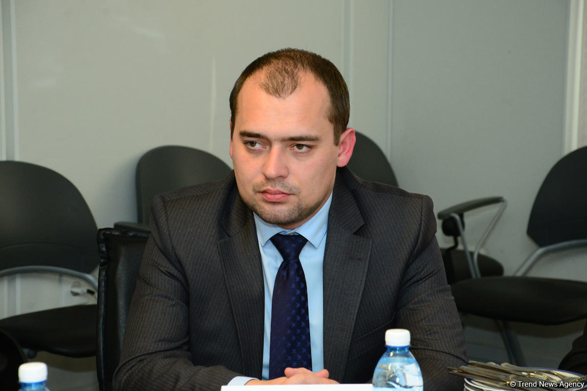 Trend İnformasiya Agentliyində prezident seçkilərini işıqlandırmaq üçün Azərbaycana gələn xarici jurnalistlərlə görüş keçirilib (FOTO)