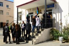 Azərbaycanda prezident seçkilərində səsvermə başladı (FOTO)