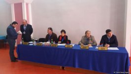 Cəzaçəkmə müəssisəsində səsvermə davam edir (FOTO)
