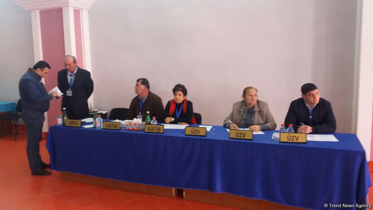 Cəzaçəkmə müəssisəsində səsvermə davam edir (FOTO)