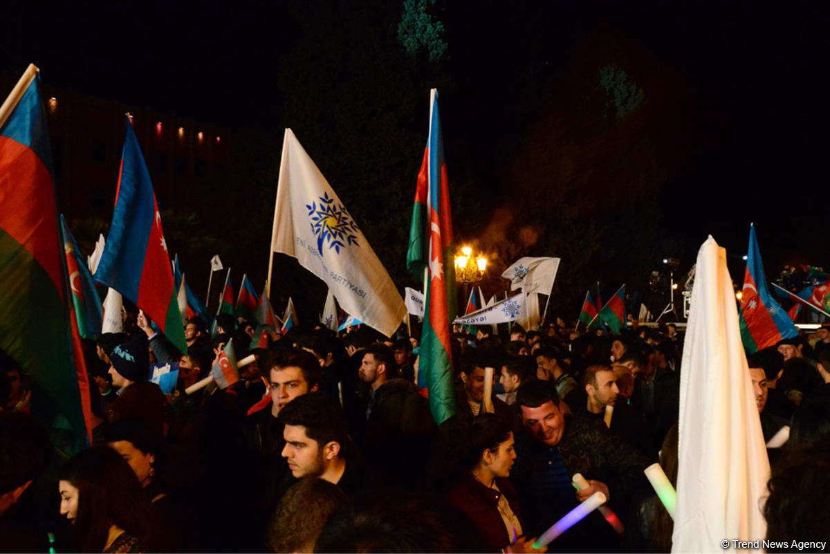 YAP-ın təşkilatçılığı ilə "İlhamla irəli" konsert proqramı keçirilib (FOTO)